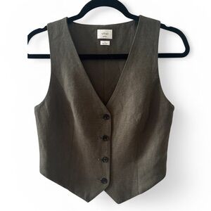 Wilfred Deniro Linen Vest